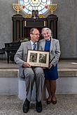 Exhibition of paintings by Ruth Hálová - opening of art exhibition of paintings one of "Winton's children", 7.5.2015, Foto: Lubor Mrázek