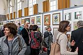 Exhibition of paintings by Ruth Hálová - opening of art exhibition of paintings one of "Winton's children", 7.5.2015, photo by: Lubor Mrázek