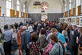 Exhibition of paintings by Ruth Hálová - opening of art exhibition of paintings one of "Winton's children", 7.5.2015, Foto: Lubor Mrázek