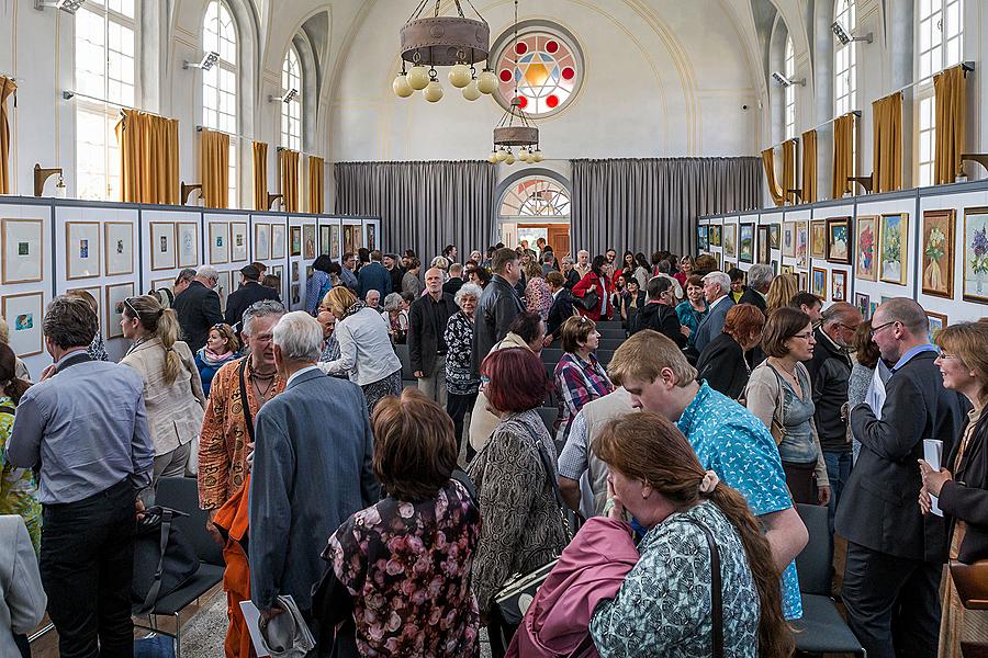 Svět očima Ruth Hálové - vernisáž výstavy obrazů jedné z 