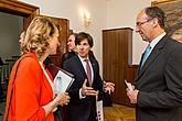 The USA ambassador to the Czech Republic Andrew H. Schapiro and the commander of US forces in Europe, Gen. Frederick B. Hodges in Český Krumlov, 8.5.2015, Foto: Lubor Mrázek