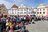 Ceremonial unveiling of a memorial plaque, townsquare Svornosti Český Krumlov, 8.5.2015, photo by: Lubor Mrázek