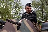 Show of WWII military equipment and battle demonstration in Český Krumlov, 9.5.2015, photo by: Lubor Mrázek