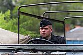 Show of WWII military equipment and battle demonstration in Český Krumlov, 9.5.2015, photo by: Lubor Mrázek