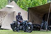 Show of WWII military equipment and battle demonstration in Český Krumlov, 9.5.2015, Foto: Lubor Mrázek