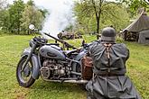 Show of WWII military equipment and battle demonstration in Český Krumlov, 9.5.2015, photo by: Lubor Mrázek