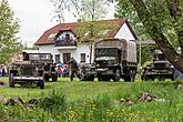 Show of WWII military equipment and battle demonstration in Český Krumlov, 9.5.2015, Foto: Lubor Mrázek