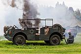 Show of WWII military equipment and battle demonstration in Český Krumlov, 9.5.2015, Foto: Lubor Mrázek