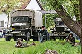 Show of WWII military equipment and battle demonstration in Český Krumlov, 9.5.2015, photo by: Lubor Mrázek