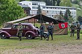 Show of WWII military equipment and battle demonstration in Český Krumlov, 9.5.2015, photo by: Lubor Mrázek