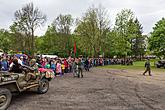 Show of WWII military equipment and battle demonstration in Český Krumlov, 9.5.2015, photo by: Lubor Mrázek