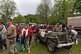 Show of WWII military equipment and battle demonstration in Český Krumlov, 9.5.2015, photo by: Lubor Mrázek