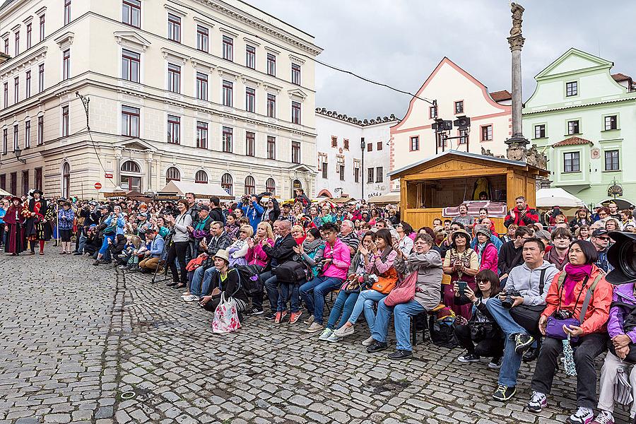 Slavnosti pětilisté růže ®, Český Krumlov, pátek 19. 6. 2015