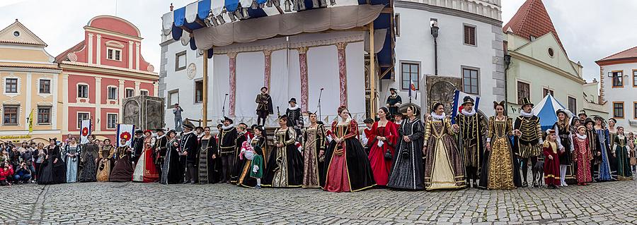 Fest der fünfblättrigen Rose ®, Český Krumlov, Freitag 19. 6. 2015