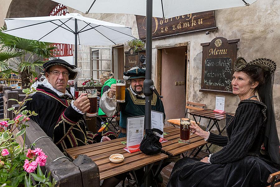 Fest der fünfblättrigen Rose ®, Český Krumlov, Freitag 19. 6. 2015