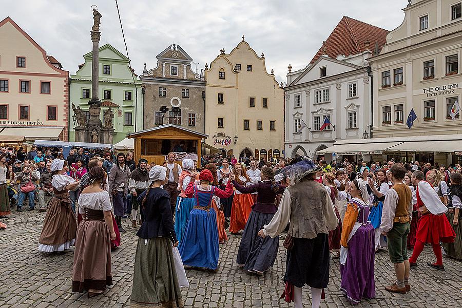 Five-Petalled Rose Celebrations ®, Český Krumlov, Friday 19 June 2015