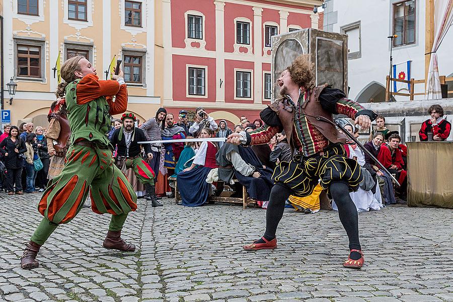 Slavnosti pětilisté růže ®, Český Krumlov, pátek 19. 6. 2015