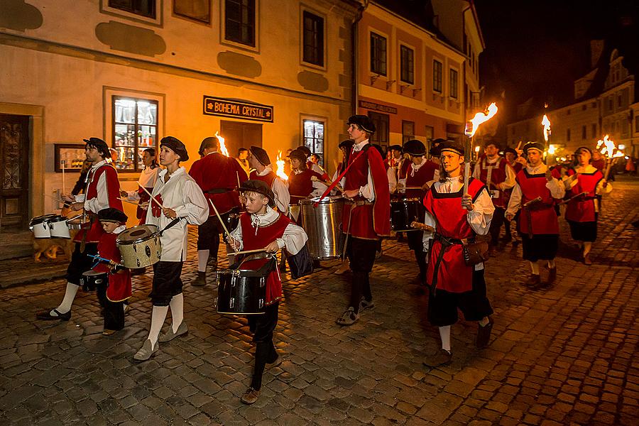 Fest der fünfblättrigen Rose ®, Český Krumlov, Freitag 19. 6. 2015