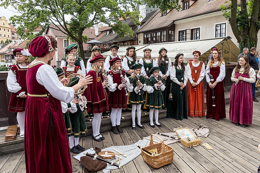 Fest der fünfblättrigen Rose ®, Český Krumlov, Samstag 20. 6. 2015