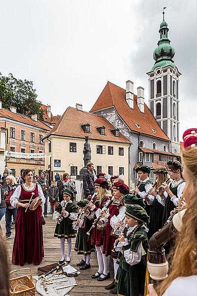 Fest der fünfblättrigen Rose ®, Český Krumlov, Samstag 20. 6. 2015