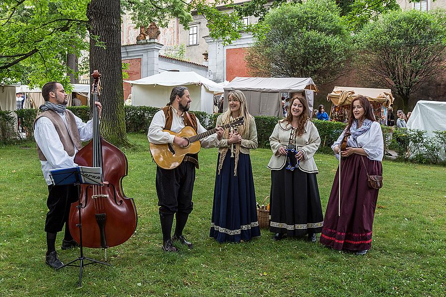 Fest der fünfblättrigen Rose ®, Český Krumlov, Samstag 20. 6. 2015