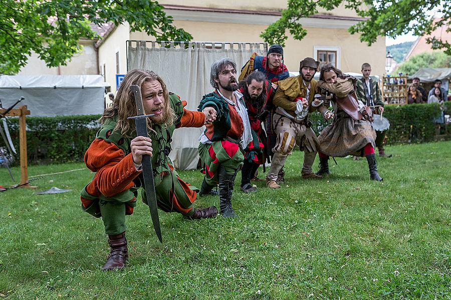 Fest der fünfblättrigen Rose ®, Český Krumlov, Samstag 20. 6. 2015