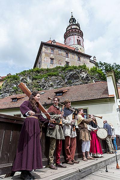 Fest der fünfblättrigen Rose ®, Český Krumlov, Samstag 20. 6. 2015