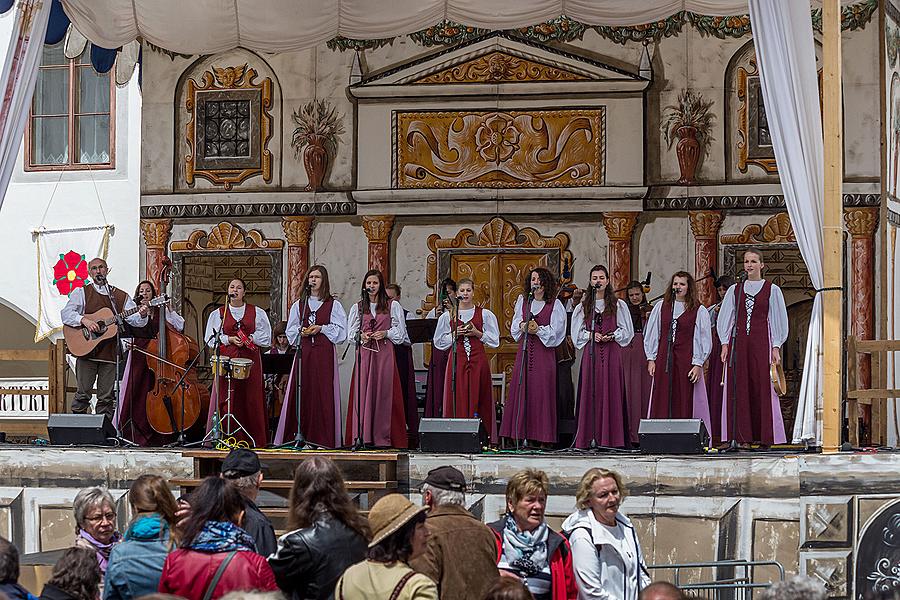 Fest der fünfblättrigen Rose ®, Český Krumlov, Samstag 20. 6. 2015