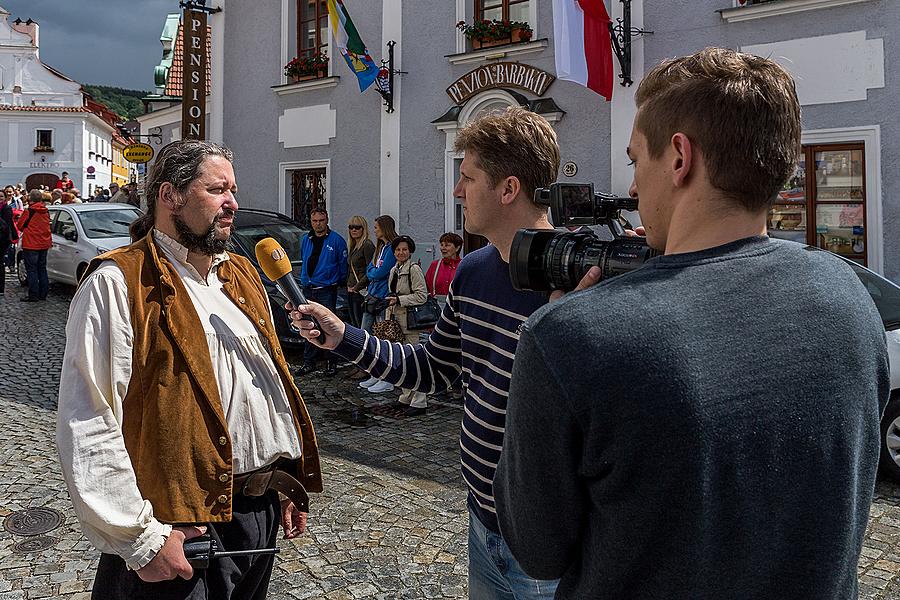 Fest der fünfblättrigen Rose ®, Český Krumlov, Samstag 20. 6. 2015