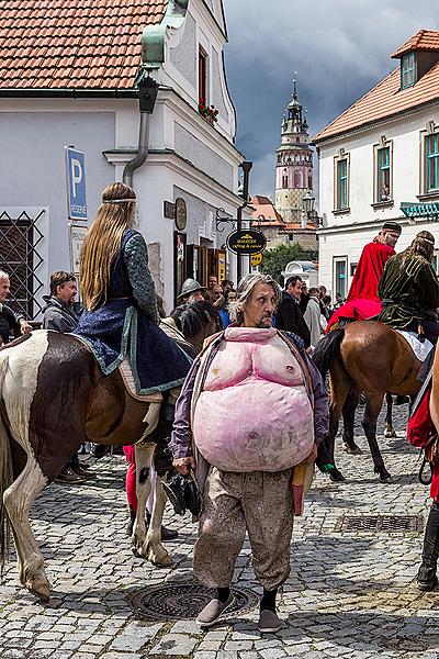 Fest der fünfblättrigen Rose ®, Český Krumlov, Samstag 20. 6. 2015