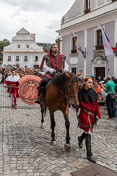 Slavnosti pětilisté růže ®, Český Krumlov, sobota 20. 6. 2015