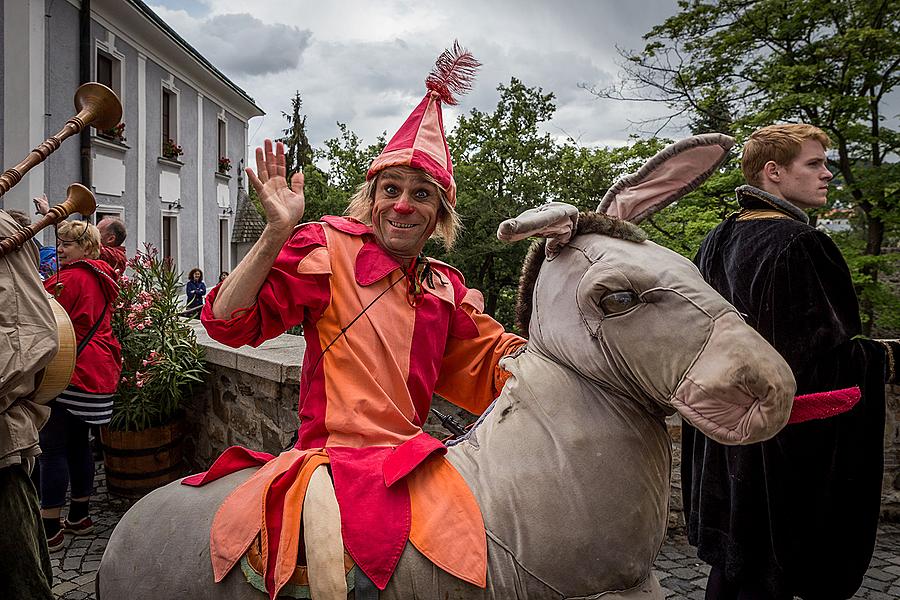 Fest der fünfblättrigen Rose ®, Český Krumlov, Samstag 20. 6. 2015