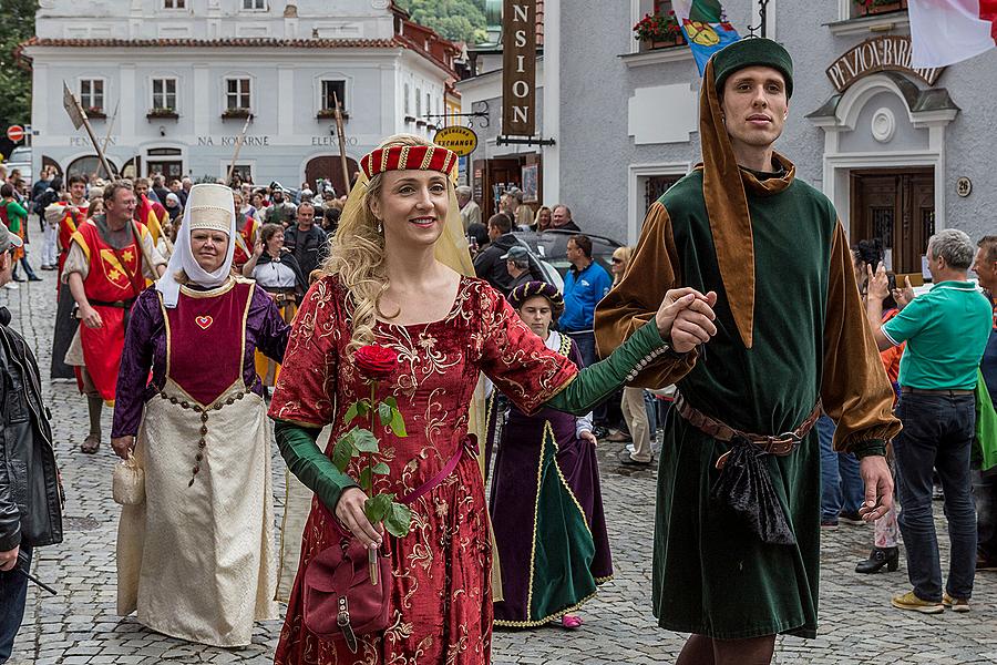 Slavnosti pětilisté růže ®, Český Krumlov, sobota 20. 6. 2015