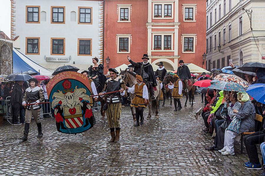 Slavnosti pětilisté růže ®, Český Krumlov, sobota 20. 6. 2015