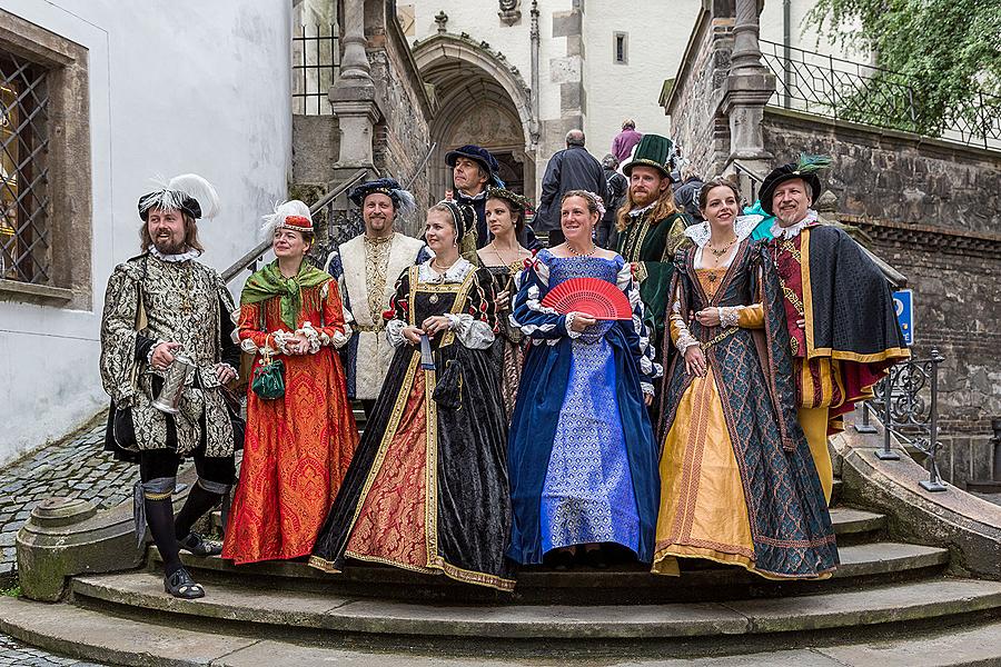 Five-Petalled Rose Celebrations ®, Český Krumlov, Sunday 21st June 2015