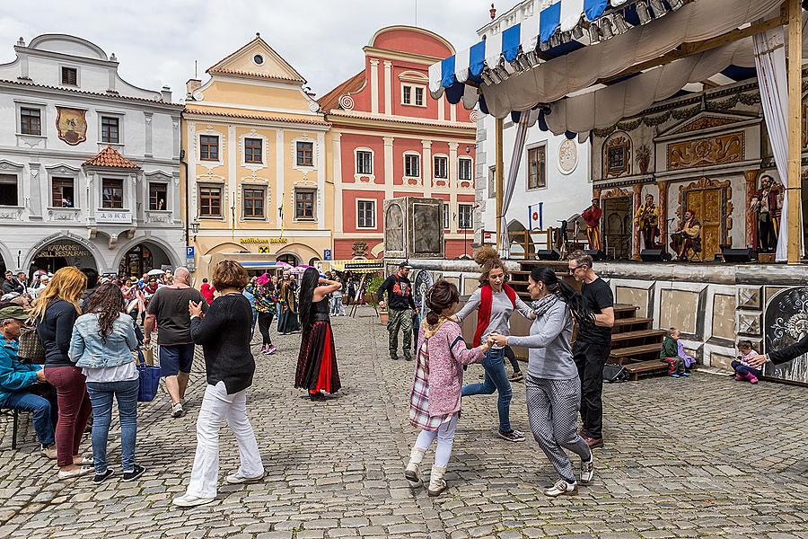 Slavnosti pětilisté růže ®, Český Krumlov, neděle 21. 6. 2015