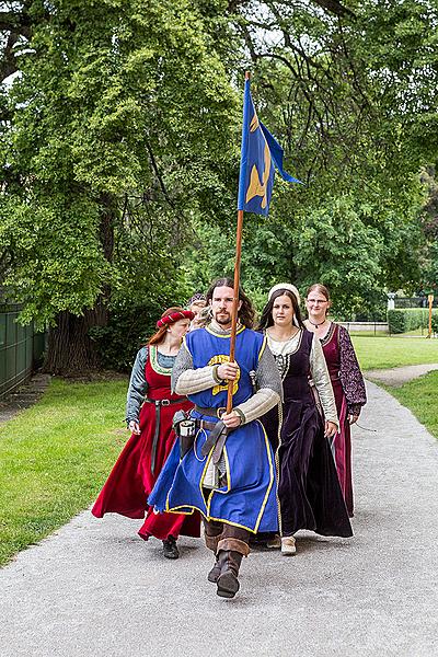 Five-Petalled Rose Celebrations ®, Český Krumlov, Sunday 21st June 2015