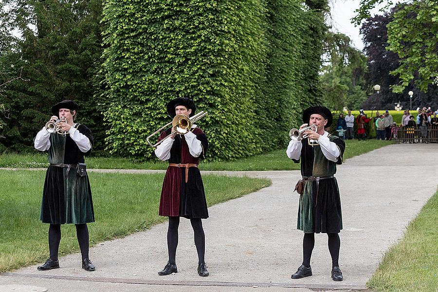 Fest der fünfblättrigen Rose ®, Český Krumlov, Sonntag 21. 6. 2015