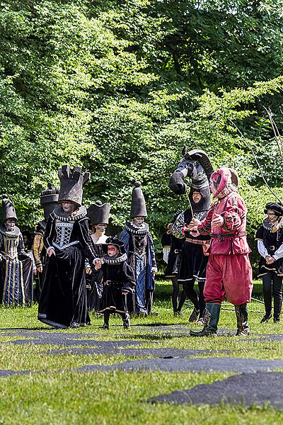 Fest der fünfblättrigen Rose ®, Český Krumlov, Sonntag 21. 6. 2015