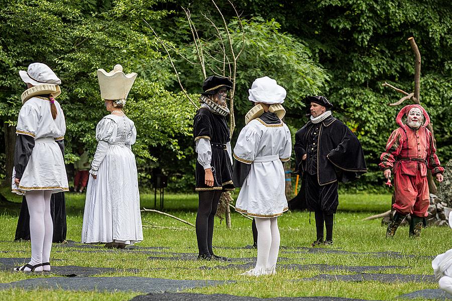 Fest der fünfblättrigen Rose ®, Český Krumlov, Sonntag 21. 6. 2015