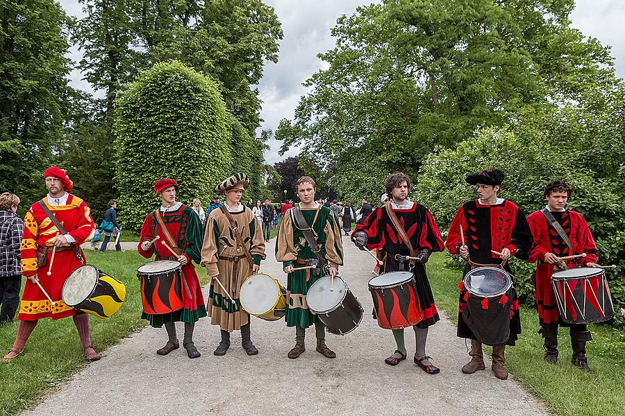 Five-Petalled Rose Celebrations ®, Český Krumlov, Sunday 21st June 2015