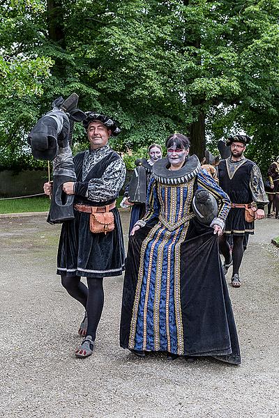 Fest der fünfblättrigen Rose ®, Český Krumlov, Sonntag 21. 6. 2015