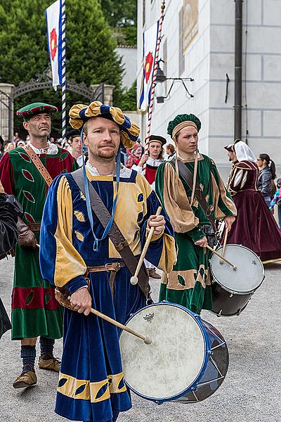 Fest der fünfblättrigen Rose ®, Český Krumlov, Sonntag 21. 6. 2015