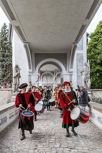 Fest der fünfblättrigen Rose ®, Český Krumlov, Sonntag 21. 6. 2015