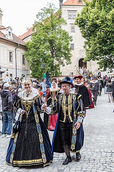Fest der fünfblättrigen Rose ®, Český Krumlov, Sonntag 21. 6. 2015