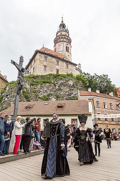 Fest der fünfblättrigen Rose ®, Český Krumlov, Sonntag 21. 6. 2015