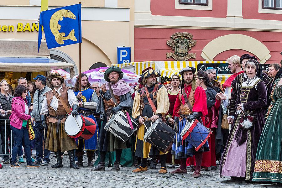 Fest der fünfblättrigen Rose ®, Český Krumlov, Sonntag 21. 6. 2015