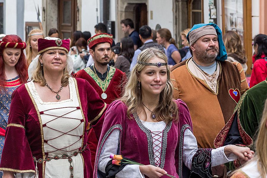 Five-Petalled Rose Celebrations ®, Český Krumlov, Sunday 21st June 2015