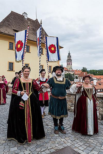 Five-Petalled Rose Celebrations ®, Český Krumlov, Sunday 21st June 2015