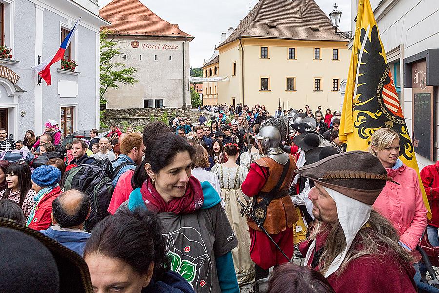 Fest der fünfblättrigen Rose ®, Český Krumlov, Sonntag 21. 6. 2015